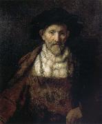 Portrait of an Old Man in Period Costume Rembrandt